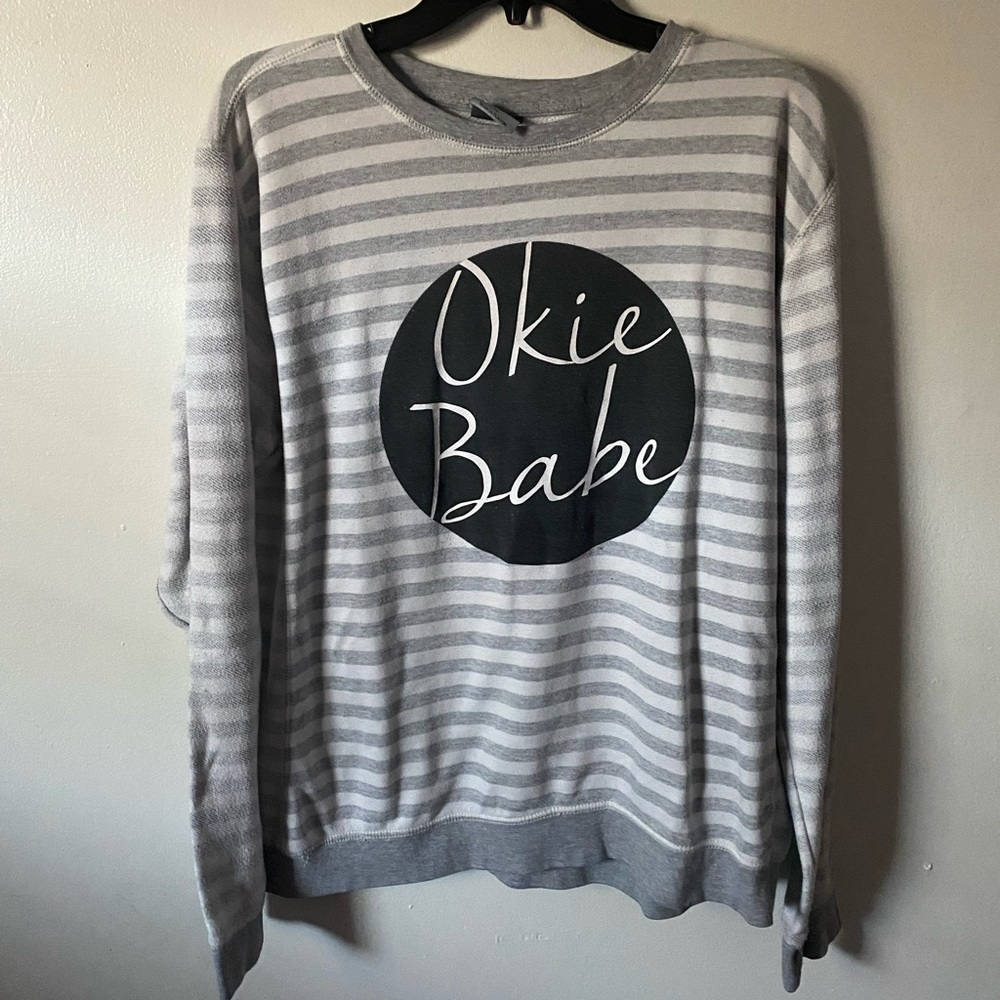okie babe sweatshirt
